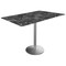 Holland Bar Stool Co 36 Tall OD214 St Steel Table Base w22 Dia foot and 32x48 Black Marble Top, IndoorOutdoor OD214-2236SSODS3248BM - alternate 1